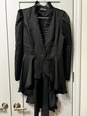Scarlet Darkness Frock Coat